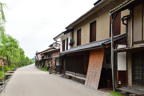 Canvastavla 北国街道　海野宿の町並み（長野県東御市）