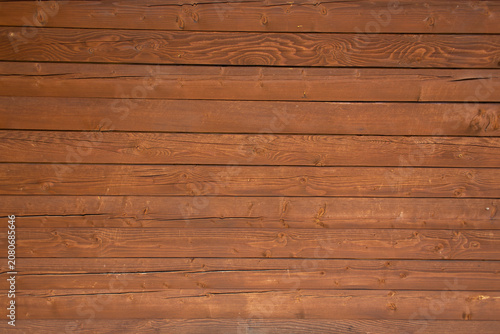 Rustic Wooden Plank Background, Grunge Wood Texture Full Frame