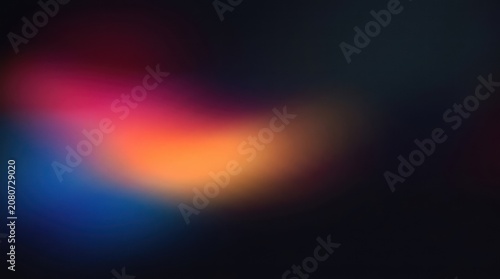 Colorful abstract bokeh light blur background in motion
