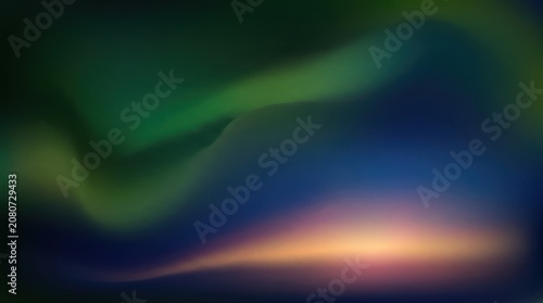 Abstract wave blur with soft glowing light gradient
