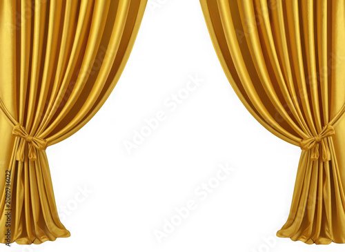 Golden... isolated on a transparent background des