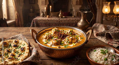 Restaurant Style Kadai Chicken with Fresh Capsicum and Aromatic Masala