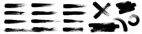 grunge brush hand drawing ink splash rough textured vector brush