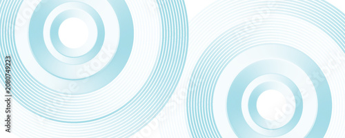 Abstract white glowing geometric lines on gray background. Modern shiny blue circle lines pattern. Futuristic technology concept. Suit for cover, poster, banner, brochure, header, website. pattern