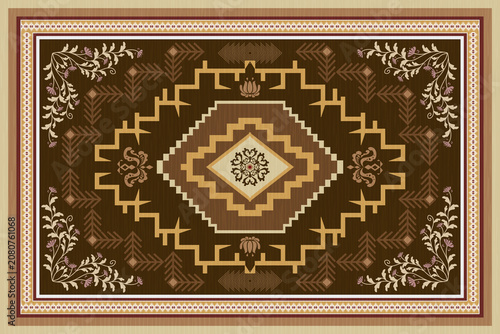 home decor Persian rug carpet textile design 
