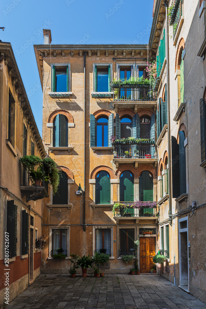 Fototapeta premium Castello district in Venice, Italy