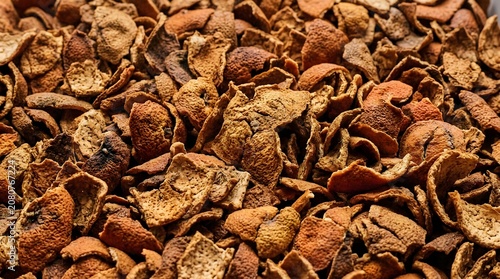 Dried Orange Peel Texture - High Resolution Background