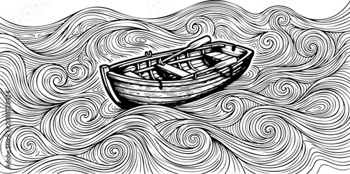 Photos Adrift in the Sea