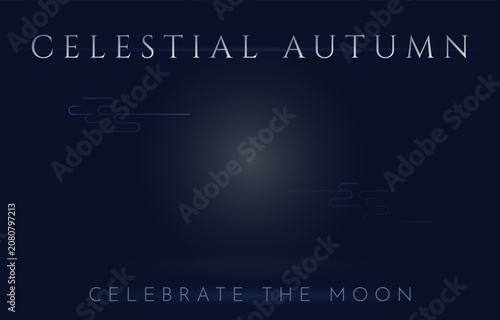 Celestial Autumn Mid Autumn Festival Template Background