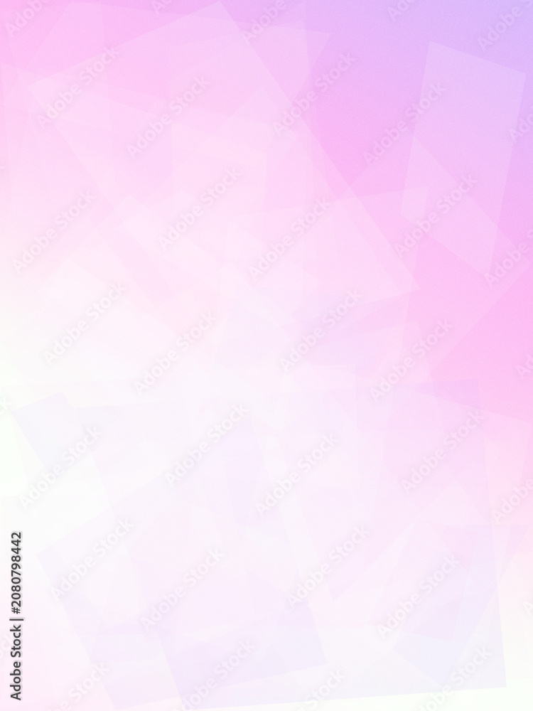 Obraz premium Soft pink and white geometric abstract background with gentle light texture, ideal for wellness, beauty, or spring promotions with clean copy space.
