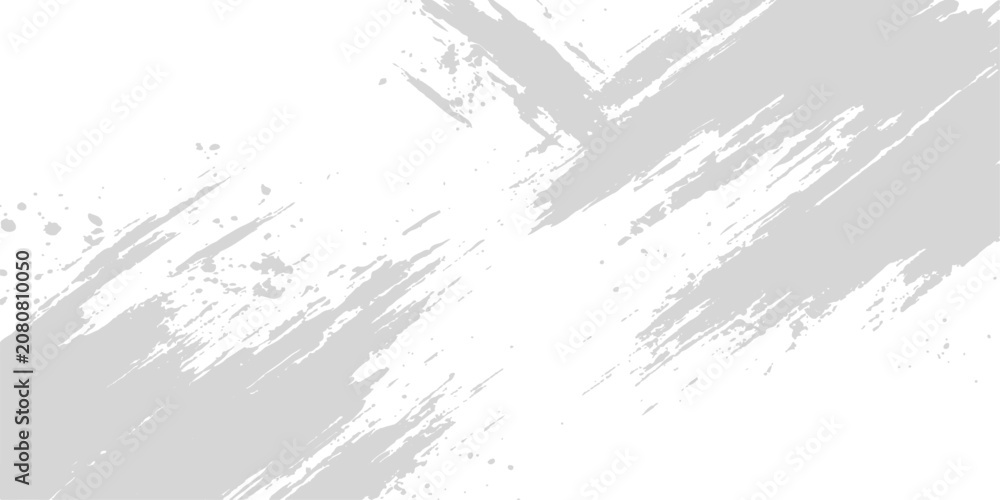 Fototapeta premium Abstract Brush Strokes: Dynamic, abstract brush strokes in shades of grey and white create a sense of movement and texture.