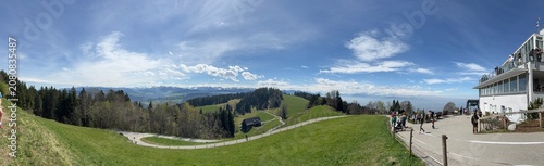 Cuadro en lienzo Pfänder Panoramablick