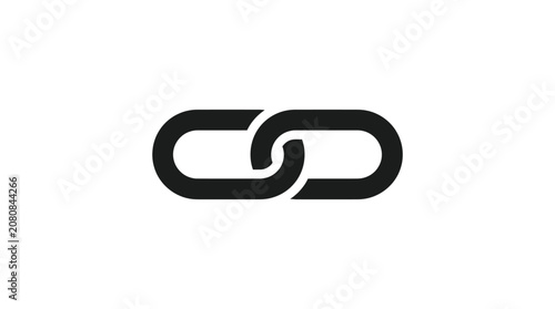 Foto Minimalist Link Chain Icon