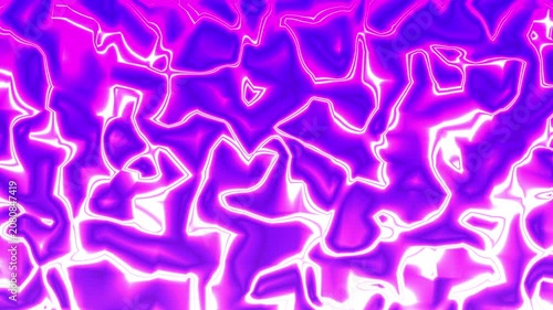 Abstract Amin gradient animation background featuring bright electric light flashes, glowing neon cracks, and intense purple magenta energy motion.