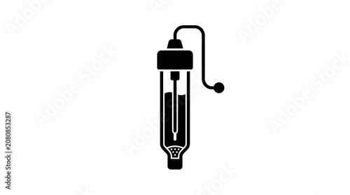 Bild auf Leinwand Hydrometer Icon Vector