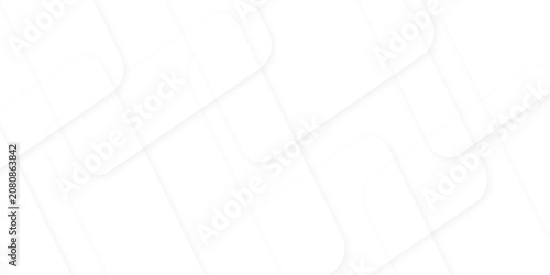 Abstract white and gray line background design. squares in bright light with soft shadows as pattern. paper texture design Modern and geometric design.