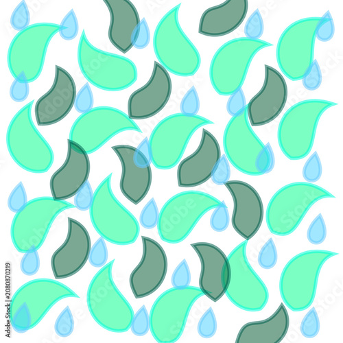 Green leaves 