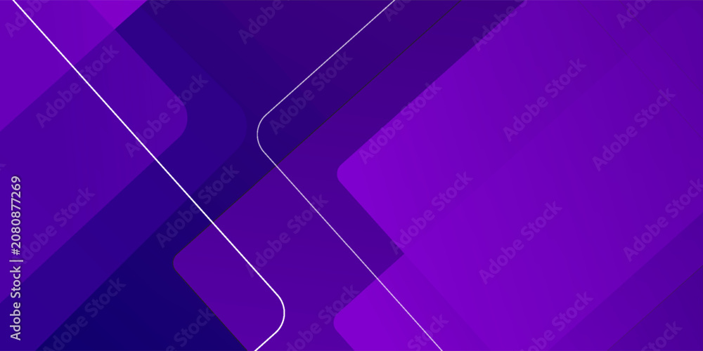 Obraz premium Purple geometric background. Vector illustration