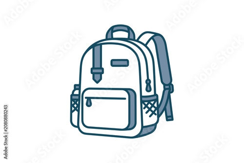 Backpack Vector Illustration