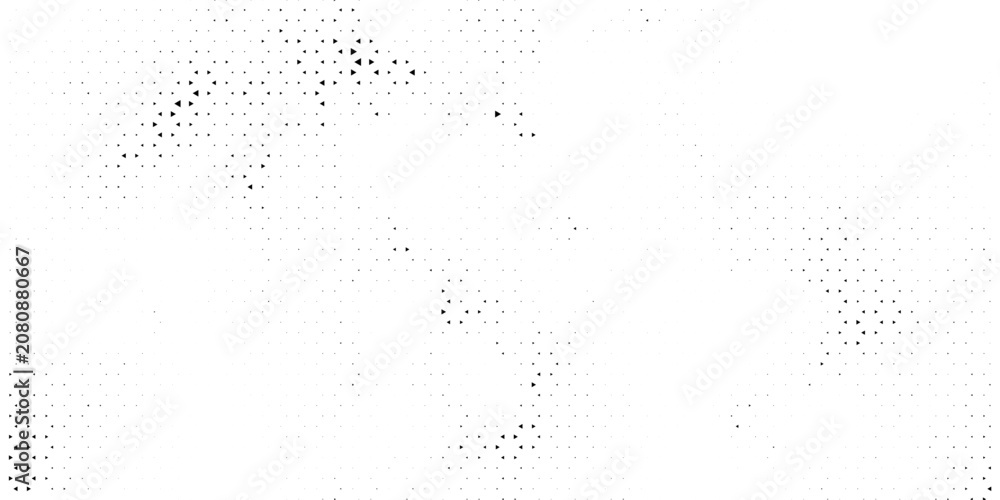 Obraz premium Triangular geometric pattern. Black white triangle background. Vector