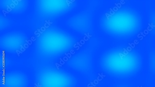 Abstract Blue Light Blurs Motion Background