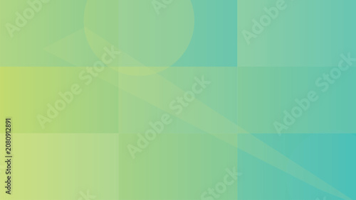 Photos Abstract background, with a grid, of lime green, and mint gradient, squares and