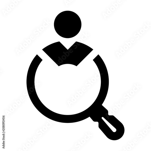 Talent Acquisition and Candidate Search Vector Icon