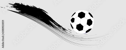 Soccer Ball Football Bounce Doodle Drawing Illustration Vector Icon