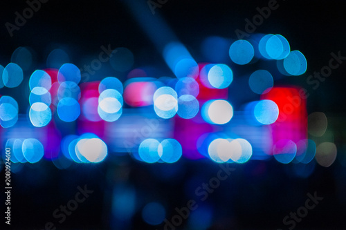 Texture with blurred colorful light effects