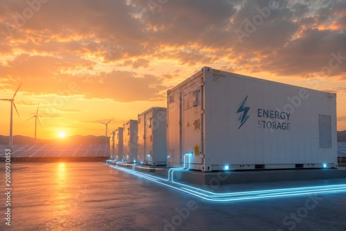 Grid scale battery energy storage system for renewable power and utility infrastructure