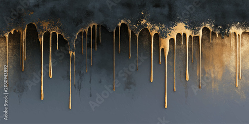 Canvastavla Winter Icicles Hanging from House Roof with Frozen Crystal Ice, Snow, Frost and