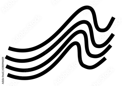 Litage convoluté (convolute bedding)