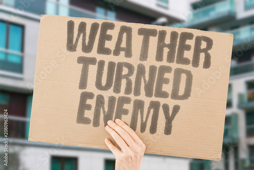 Φωτογραφία "Weather turned enemy" Conditions have become life-threatening
