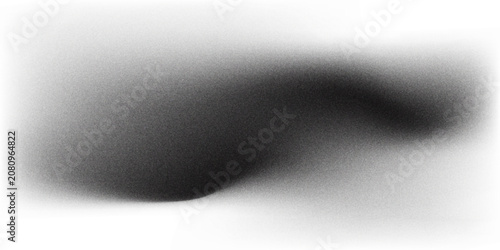 A dark, smoky brush stroke with a gradient effect, appearing as a cloud of particles.