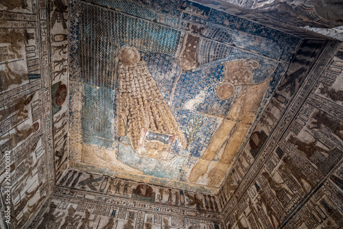 Temple of Dendera in Luxor, Goddess of Hathor