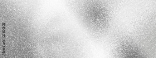 Fotografija Gray metallic surface with sparkling texture and white highlights on rough refle