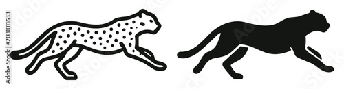 Foto Black and white hot dog icons with bun and wavy condiment line on transparent ba