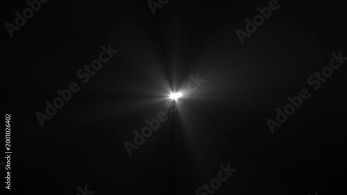 Glitter Shiny Bright Flare Light Rays Animation Isolated – CC Light Rays Effect 4K Motion Graphics