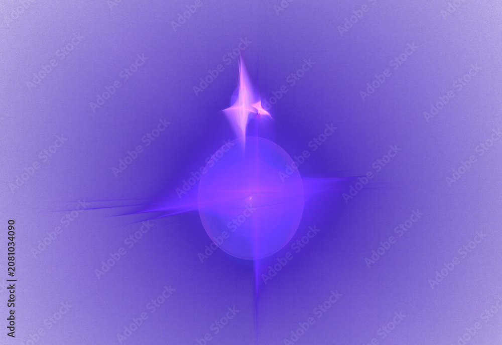 Fototapeta premium Crazy mystical coloured light effects. Incredible combinations of abstract light lines 