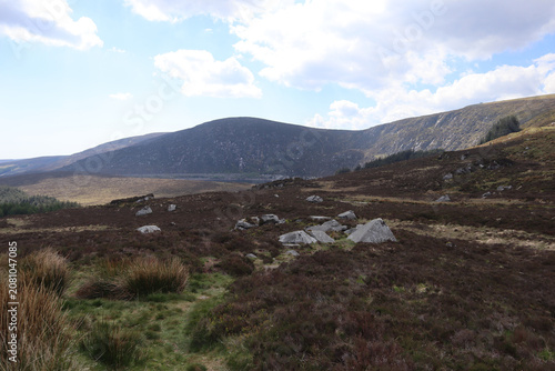 Mountain Landscape in Wicklow National Park, Ireland