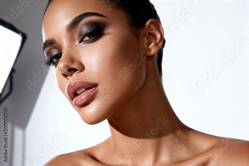 Smoky Glamour Portrait