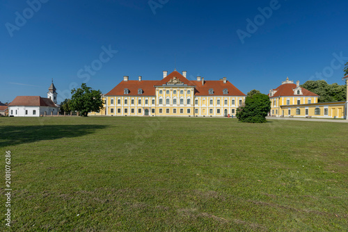 Eltz Manor heritage building standing in Vukovar, Croatia