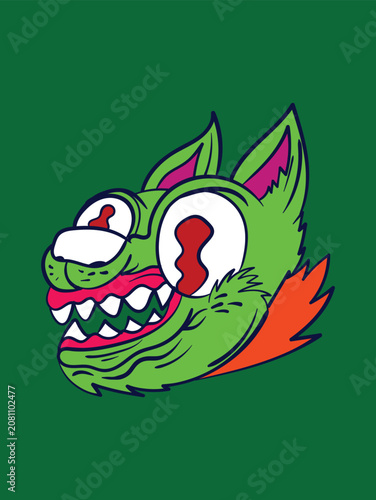 cute character illustration with japanese style for kaijune event
