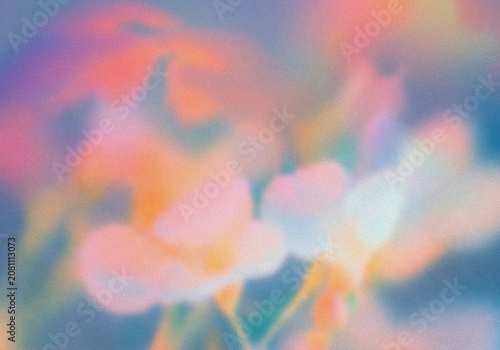 Bright grainy bloom gradient abstract background, aesthetic texture	