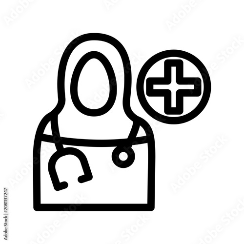 Doctor icon design template