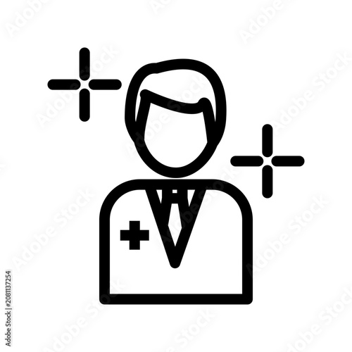 Doctor icon design template