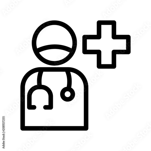 Doctor icon design template