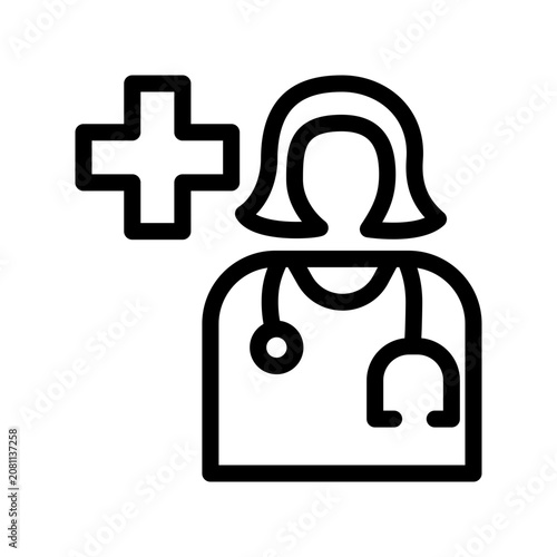 Doctor icon design template