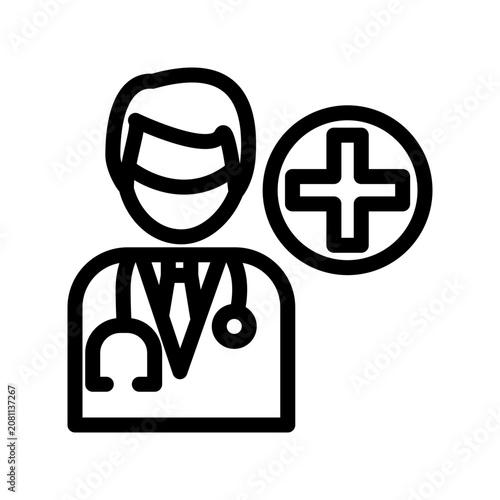 Doctor icon design template