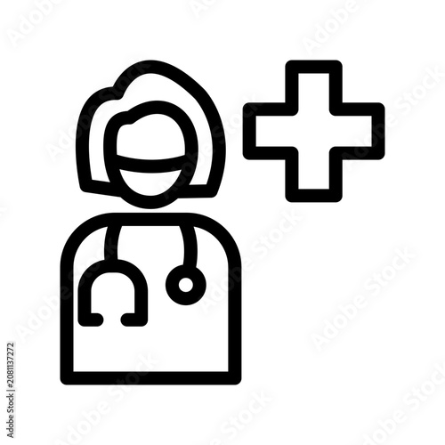 Doctor icon design template